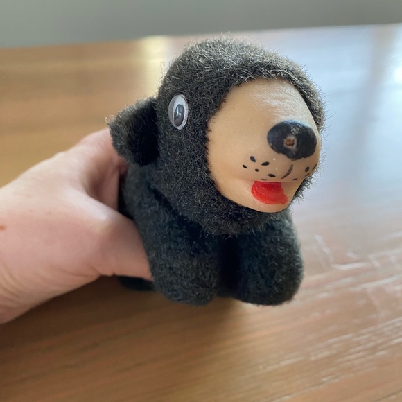 Vintage rubber-faced bear toy - Picture 7 of 7